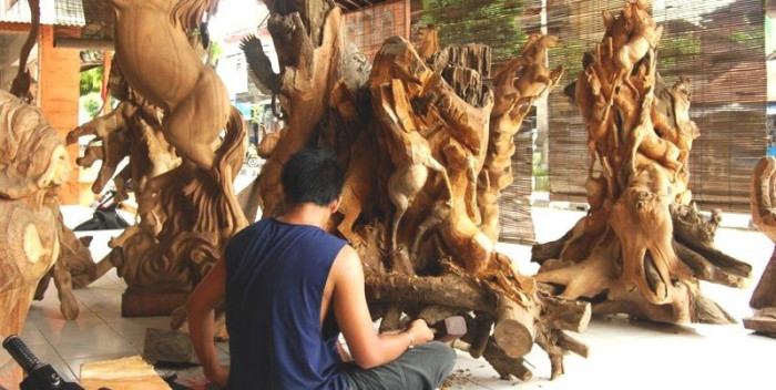 Ubud Wood Carving & Painting Village Tour
