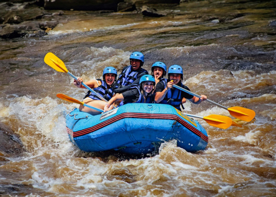 Water Rafting At Ayung River