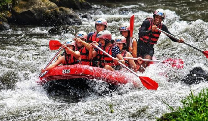 White Water Rafting at Red Paddle