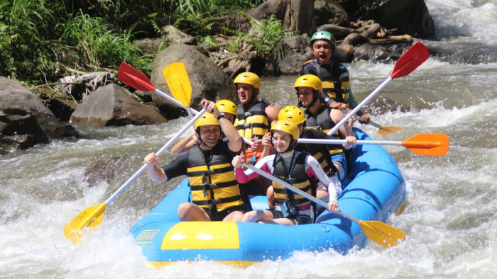 WHITE WATER RAFTING AYUNG RIVER UBUD