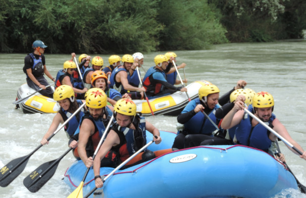 White Water Rafting, Elephant Sanctuary and Jungle Swing Tour