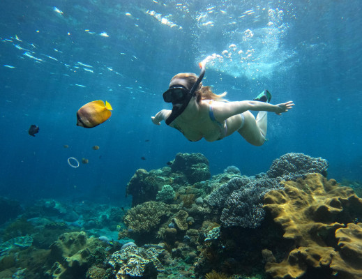 Without Shuttle: PACKAGE E SNORKELING TRIP FROM NUSA LEMBONGAN TO NUSA PENIDA ISLAND